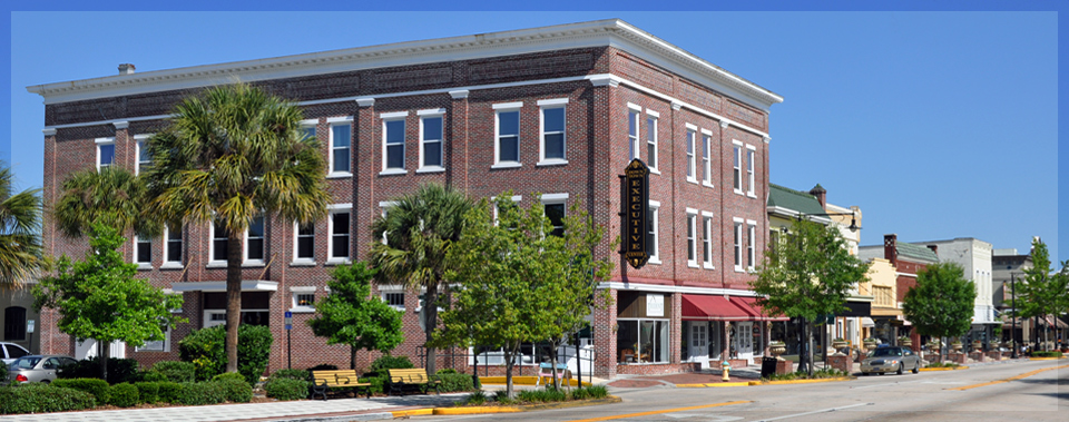 Beautiful historic building in the middle of downtown Deland.